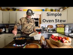 Simple Oven Stew - The Perfect Winter Supper