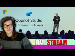 Microsoft's NEW AI Agents are WILD | LIVE Reaction (and More)