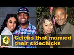 7 Mzansi Celebs that eventually married their side chicks