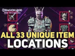 All 33 Unique Armors, Weapons & Gear (MISSABLE) Dragon Age Veilguard