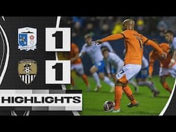 HIGHLIGHTS | BARROW 1-1 NOTTS COUNTY