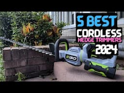 Best Cordless Hedge Trimmer of 2024 | The 5 Best Hedge Trimmers Review