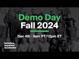 Techstars Anywhere Fall 2024 Demo Day