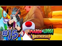 Mario and Luigi: Brothership BLIND Playthrough Ep. 15 - Toad-al Domination!