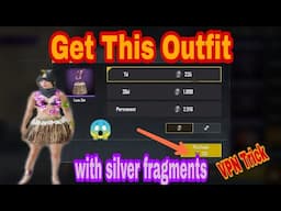 {New VPN Trick} Get legendary outfit with silver fragments in Pubg Mobile || SKM Tech