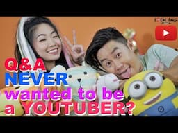 Q&A Never Wanted To Be A YOUTUBER? | Audrey And Eden QNA (Part 1) | Eden Ang