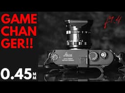 🔴 GAMECHANGER!  New Do-Everything Fast 50 (Leica M)