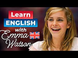 Learn English with EMMA WATSON — Funny Interview