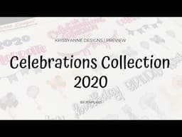 PREVIEW | Krissyanne Designs 2020 Celebrations Collection