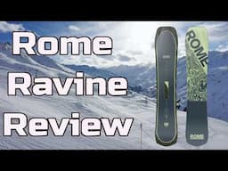 The 2025 Rome Ravine Snowboard Review