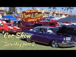 Run to the Sun Car Show 2024 Weekend Saturday #2 Hot Rods & Classic Cars #car #automobile #hotrod