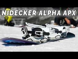 Testing Nidecker's FLAGSHIP All-Mountain Snowboard | Alpha APX Review