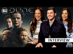 Chris Mason, Jodhi May & Sarah Sofie Boussnina on Dune Prophecy, Lynch's Dune & Sopranos in space