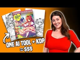 Using One Ai Tool to Create a Kids Coloring Book for Amazon Kdp (make Money Online 2024)