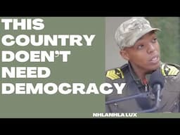 NHLANHLA LUX - DEMOCRACY IN SA | Operation Dudula Politics EFF ANC Eskom   Soweto 2024 Elections