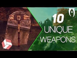 Oblivion - 10 Unique Weapons.