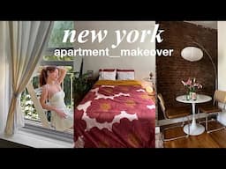 my NYC apartment makeover 🪴 decorating + organizing my space