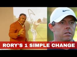 The SWING CHANGE RORY McILROY NEEDS! w Brian Manzella, PGA