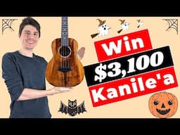 WIN A $3,100 Tenor Ukulele || The NEW Kanile'a KTR