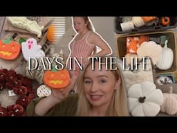 COSY DAYS IN THE LIFE | Decorating for Halloween, TK Maxx & Lush Haul, Bae the Label Try on & More!