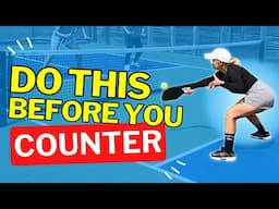 How To Block & Counter In Pickleball | Shut Down Hard-Hitter Attacks (& Fast Hands Tutorial)