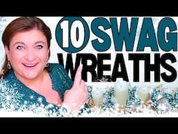 Amazing Top 10 Christmas Swag Wreath and Centerpiece DIY Tutorials