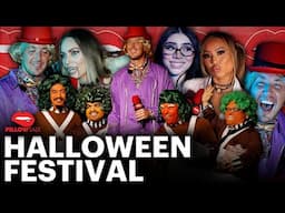 15-PERSON O*** ON STAGE AT PILLOW TALK HALLOWEEN FESTIVAL