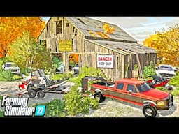 MULTIPLE TRUCKS FOUND HIDDEN IN A BARN (FS22) ROLEPLAY