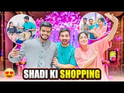 Bhai ko krwai shadi ki shopping