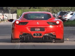 The 9000rpm Ferrari 458 Italia is still the BEST sounding V8 Ferrari | TFL x-pipe decat GODLY SOUND!