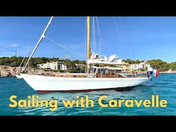 LIVING ABOARD A CLASSIC WOODEN BOAT 1962 Laurent Giles 45ft Caravelle [Full tour & interview]