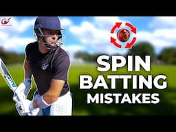 3 REASONS YOU are STRUGGLING BATTING AGAINST SPIN BOWLING