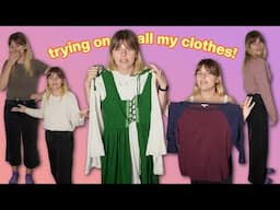 decluttering the clothes I wear least often 🤔 | closet clean out, part 2