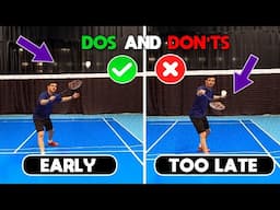 Playing Soft In Doubles Defence - Dos and Don'ts