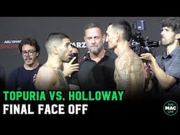 Ilia Topuria vs. Max Holloway Final Face Off | UFC 308