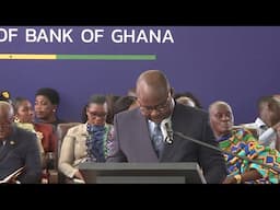 COMMISSIONING OF THE BANK SQUARE | HEADQUARTERS OF THE BANK OF GHANA || 20th Nov. 2024