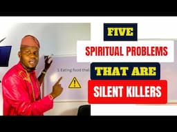 5  SPIRITUAL PROBLEMS that are SILENT KILLERS & dangerous than people Think they’re.