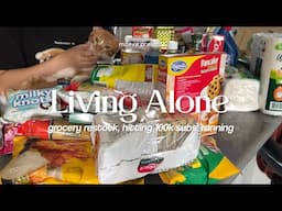 Living Alone in the Philippines: Grocery shopping, hitting 100k subcribers, running for 10km 🏃🏻‍♀️