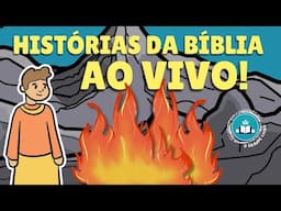 MARATONA DE DESENHOS! HISTÓRIAS DA BÍBLIA PARA CRIANÇAS AO VIVO! [O Grande Livro TV]