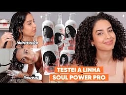 ROTINA CAPILAR CACHEADA COM A NOVA LINHA SOUL POWER PRO | JULIANA LOUISE