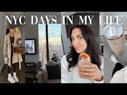 VLOG: fall days in my life! getting into a routine, new habits, bacardi cocktails + more!