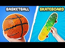 LEGO Basketball vs LEGO Skateboard 🏀 🛹 Popular SPORTS in LEGO