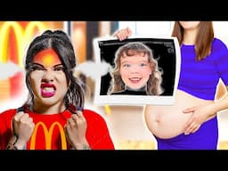 Babysister vs Sister! How To Survive a New Sibling | Funny If My Mom Was Pregnant By Crafty Hacks