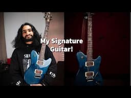 Getting My NEW Signature Guitar from Sahana - Vlog