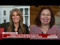 On MSNBC, Duckworth Discusses Trump's Disastrous Pick for DoD Secretary