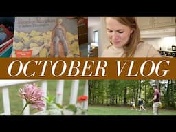 A Beautiful Day of Homemaking : October Vlog