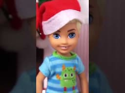 Barbie Doll  Family Christmas Routine