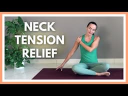 5 min Yoga for Neck Pain & Tension