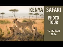 Kenya Safari Photo Tour 2024