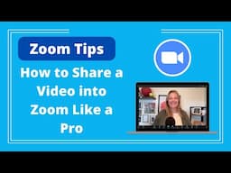 Zoom Tips: How to Share a Video Into Zoom Like a Pro - Logan Clements